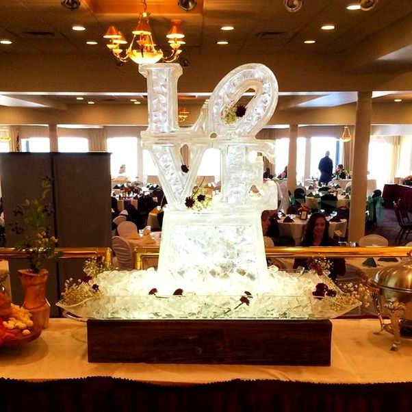 Silica Gel Ice Sculpture Decoration